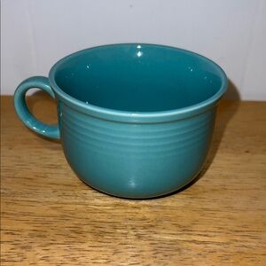 Vintage Montgomery Wards Elegant Teal Mug for Home Dining